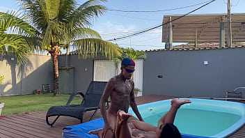 Gostosa Deu No Pelo Pra Dois Na Mansão Do Rio De Janeiro