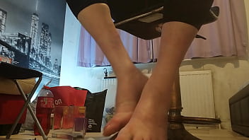 Foot Job And Fetish Dildo Fun