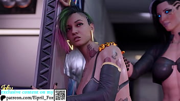 Futa Judy Alvarez Was Fucked So Hard - Futanari Cyberpunk 2077 Hentai