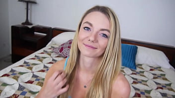 Molly Mae Cute Blonde Blue Eyes 19 Yo Pov Blowjob And Huge Cum Load Facial!