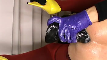 Enorme Dildo Anale Nero Da 50 Cm 2c