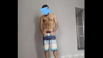 Hairy And Well Hung Guy Doing A Striptease Only For You