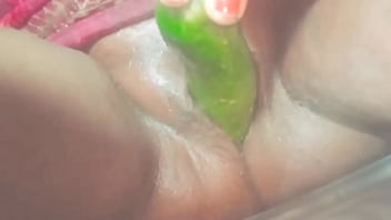Indian Village House Wife Fuck By Cucumber Part 1