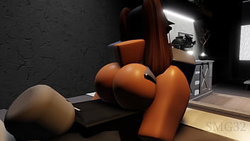 Warden Girl Hard Riding A Fat Cock