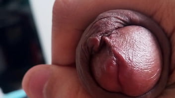 Jacking Off My Uncircumcised Cock, Extreme Closeup. September 21, 2024.