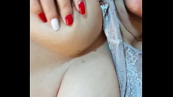 Kaithsaumeth- Sexy Colombian Seduces You, Caressing And Squeezing Her Huge Tits, While Masturbating Her Pussy With Her Panties On.