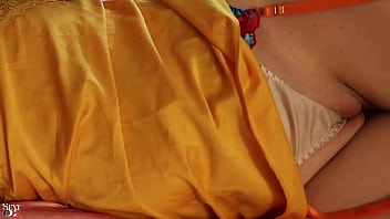 2219 (03) - French Amateur, Satin Lingerie (bra, Thong, Garter Belt), Heels And Stockings, Rimming, Balls Licking, Doggystyle, Dirty Talk