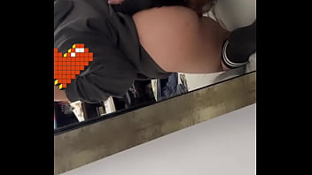 Bubble Ass Trans Boy Showing His New Toy