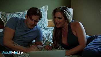 Adultmobile - Busty Milf Kayla Paige Loves Fucking Her Stepdaughter' Boyfriend Nathan Bronson