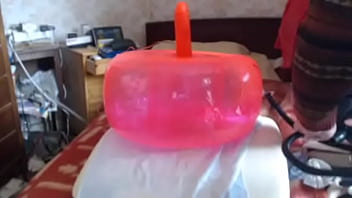 Coussin Rose Gonflable - pvc, gonflable - Video 167141