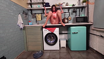 Eva Black Takes Off Jean Shorts And Models In Panties And Pantyhose