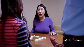 Step Mom Travels Multiverse To Intervene Step Daughter' Choices And Have A Threesome -