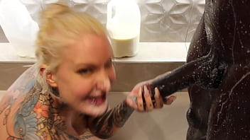 Milk Puke And Piss Blowjob With Tony Rope