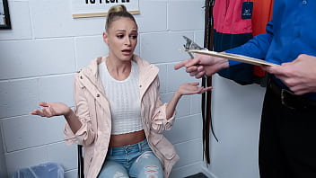 Blonde Teen Emma Hix Punished For Shoplifting - Myshopsex