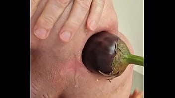 Standing Eggplant Insertion