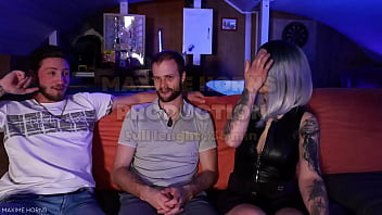 Maxime Horns - First Bisexual Gay Threesome Bareback French Hardcore