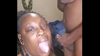 He Came In My Mouth - cum, sucking, amateur, homemade, bigtits, ebony, whore, bbw, big-tits, big-boobs, cum-in-mouth, blac - Video 150686
