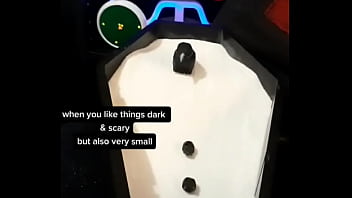 Dark _ scary ?But also v smol ?