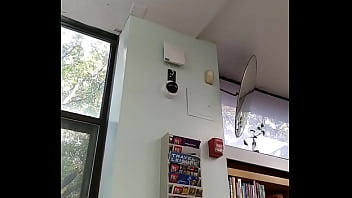 Library Watching Porn To Tell People To Eat