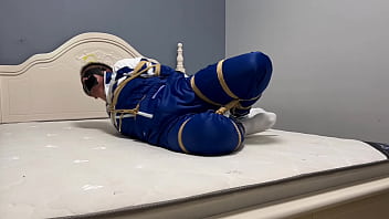 Asian Boy Tied Up By Ropes And Shackles Part 3