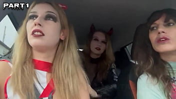 Scary Porn Movie, 5 Girls Halloween Party, Alice Maze, Irogenia, Lyna Jade, Coquette _ Lety Howl Lesbian Anal Orgy [episode 1]