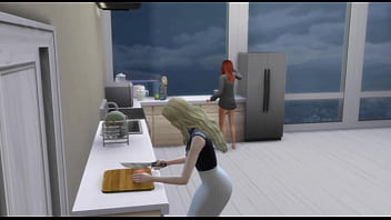 Two Ladies In Their Twenties Enjoying Each Others Company