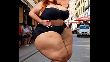 Thick Bbw Dancing Animation (ai Generated)