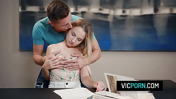 Sexy Babe Mona Blue Have Sex With Her Boyfriend Instead Of Studying For Exam