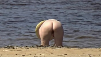 Hot Milf On A Nude Beach.