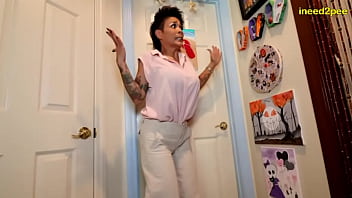 Desperate To Pee Girls Can_t Hold Their Bladder Pissing Their Pants