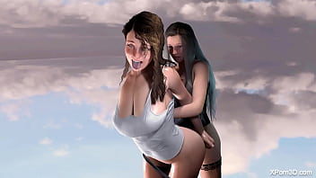 Anime 3d Porn Hentai Sfm Big Tits Busty Lesbian Girls Fucking Teaser