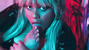 Morrigan And The Substance - Latex, Pantyhose Stuffing And Foot Fetish