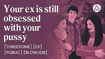 I Fucked My Girlfriend And Her Lesbian Ex | Real Couple | Amateur Threesome | Asmr Porn