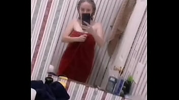 Coming Out Of The Shower - slut, naked, shower, big-tits, mackenzie-heigth2 - Video 161843