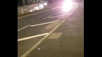 Cock Out Next To Busy Road