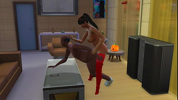 Halloween Bitch Transsexual Whore Does Good To A Client