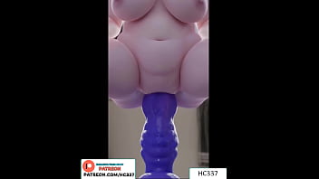 Mei Testing This Big Dildo And Enjoy The Process