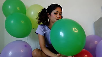 Pigtailed Blowing And Having Fun