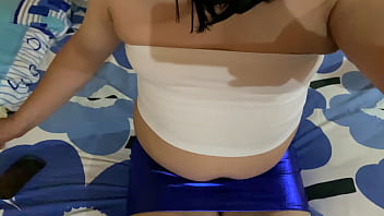 Dulcesumisa Con Minifalda Azul