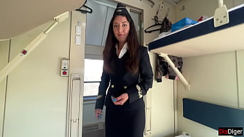 Train Conductor Fucks With Passenger And Happily Fucked Him The Whole Trip