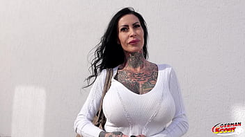 German Scout - Big Boobs Milf Tattoo Bitch Anna70f First Time Porn Casting