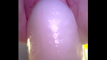 John' Whore Goes Slow With An Xxl Toys In Her Pussy