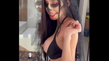 Karol Smith Sexy Catrina Tiene Sexo Con Su Exmarido