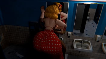 Ms Delight Bathroom Fucking