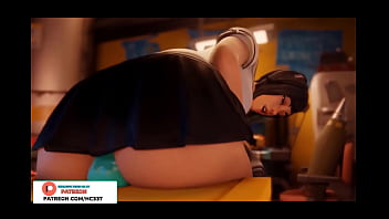 Fortnite Dildo Riding Cartoon Animation 4k 60fps