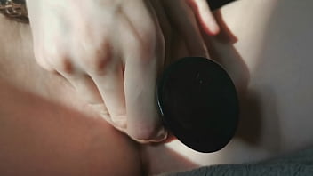My Girlfriend Masturbates With A Black Dildo