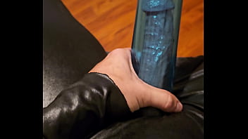 Latex Catsuit Cock Inflation