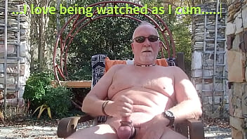 Poundinmycock4u Masturbates In Front Of 3 Other Guys At Nudist Campground