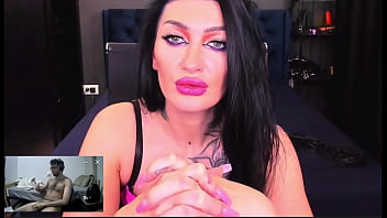 Mistress Humiliates Slave, Forces Him To Suck On Toilet Brush