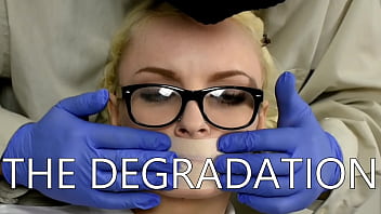 Teen Degraded And Humiliated By Dirty Old Man Makes Her Play Sadistic Games